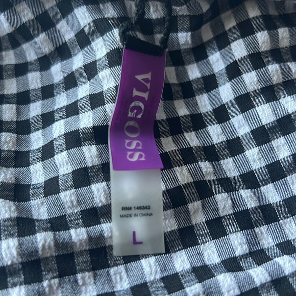 One-Piece  black Gingham Print Swimsuit for Women from Vigoss - Picture 10 of 10